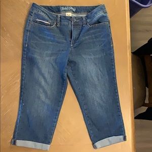 Faded Glory size 10 denim capris